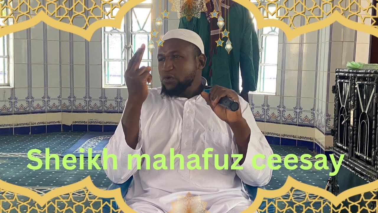 Friday sermon By Sheikh Mahafuz Ceesay Hafizahullah 19/12/2025