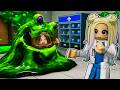 Sobrevivimos a la NUEVA ANOMALÍA SLIMEBERT en Hospital de Animales Roblox con Mandarina
