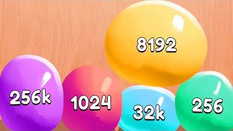 Jelly 2048 Blob Merge 3d🔓256k