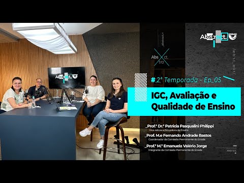 Abstract #Ep. 05 da 2ª Temporada | Unidavi é o Melhor Centro Universitário de SC (IGC/MEC)