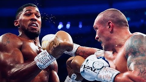 Every Clean Shot: Anthony Joshua vs Oleksandr Usyk || Boxing Full Fight Highlights