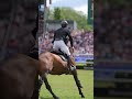 That was close! But no problem for this duo 😎 #chioaachen #showjumping