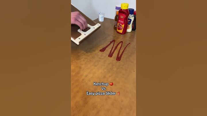 Pala scorrevole VS Ketchup 🍕 #shorts #pizza #impasto #cucina