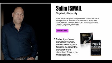 Salim Ismail - Singularity University at UPGRADE 100