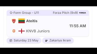 UK Turnyras 2026: Ateitis FA - KNVB Juniors
