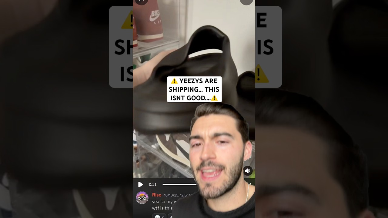 ЭТО ПЛОХО... ШЛЕПАНЦЫ YEEZY ПОСТАВЛЯЮТСЯ С СЕРЬЕЗНОЙ ПРОБЛЕМОЙ!