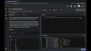 CodeWars || Roman Numerals Encoder || JavaScript || Code Challenge