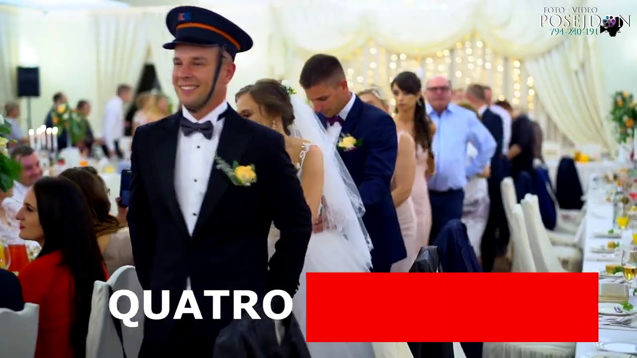 Zespół QUATRO █▬█ █ ▀█▀ cz 1 Vivat   Oddam Ci wszystko cover zabawa WESELE 2020 Sala u REJENTA Głown