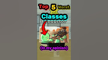 Top 5 WORST CLASSES in Dead Rails #roblox #deadrails #gaming #classes
