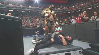 What 😱Oba Femi Brutal Attack on Roman Reigns On Monday Night RAW Highlights 2026!