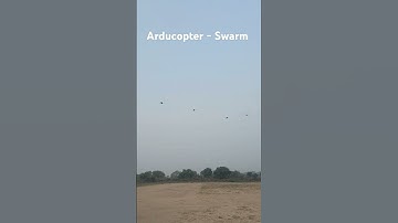 Drone Swarm Test Using CUAV + ArduPilot! #drone #ardupilot #swarmdrone