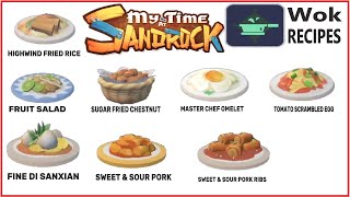 My Time at Sandrock – Cooking Guide and Recipe List – Neoseeker