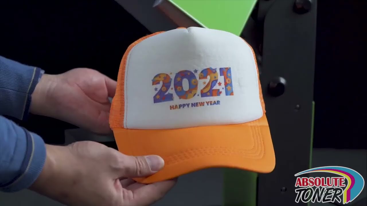 Cap DTF Heat Press Curved For Baseball Hats and Caps The DTF Station Galaxy GS 501