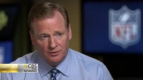 NFL commissioner Roger Goodell on recovering from controversies