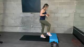 Stair toe taps