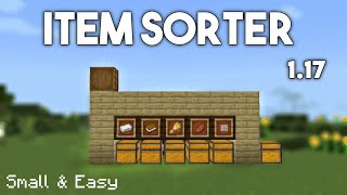 Simple Item Sorting System 1.18 Minecraft Bedrockpe Tutorial Easy & Expandable