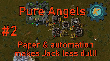 We Quit Our Day Job!! (not IRL) | Factorio Pure Angels #2