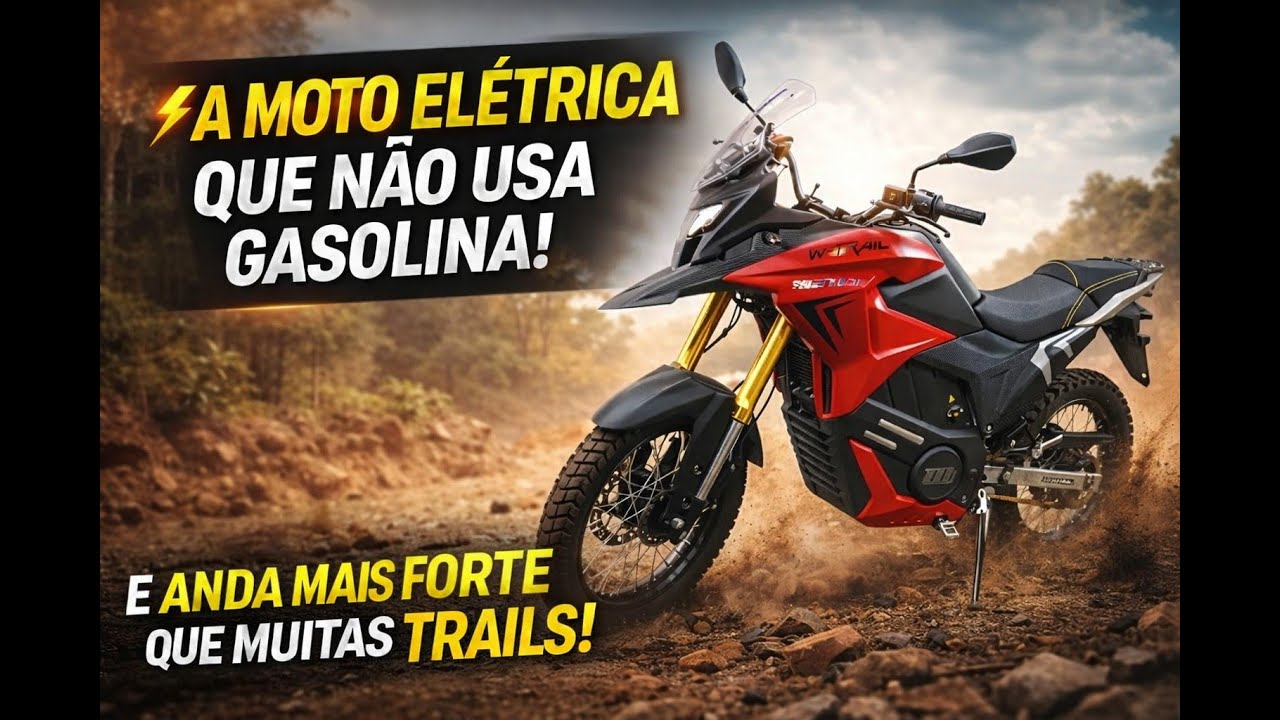 A nova W-Trail da Watts chegou — potência, autonomia e zero gasolina
