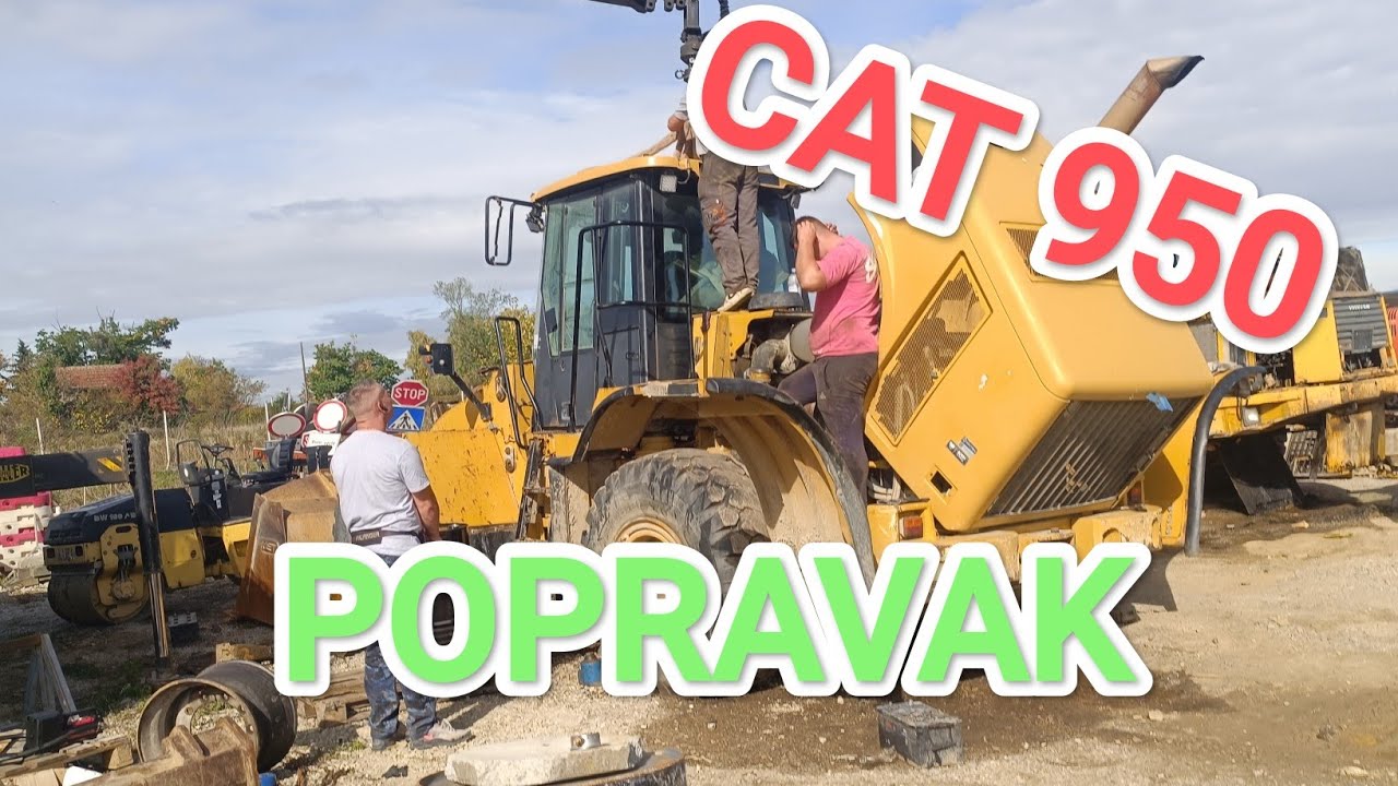 CAT 950 POPRAVAK MJENJACA 