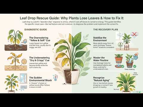 Leaf Drop Causes and Fixes