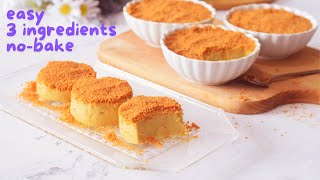 Refreshing Coconut Pudding Dessert| dairy-free, no-bake, no eggs or gelatin | ASMR recipe