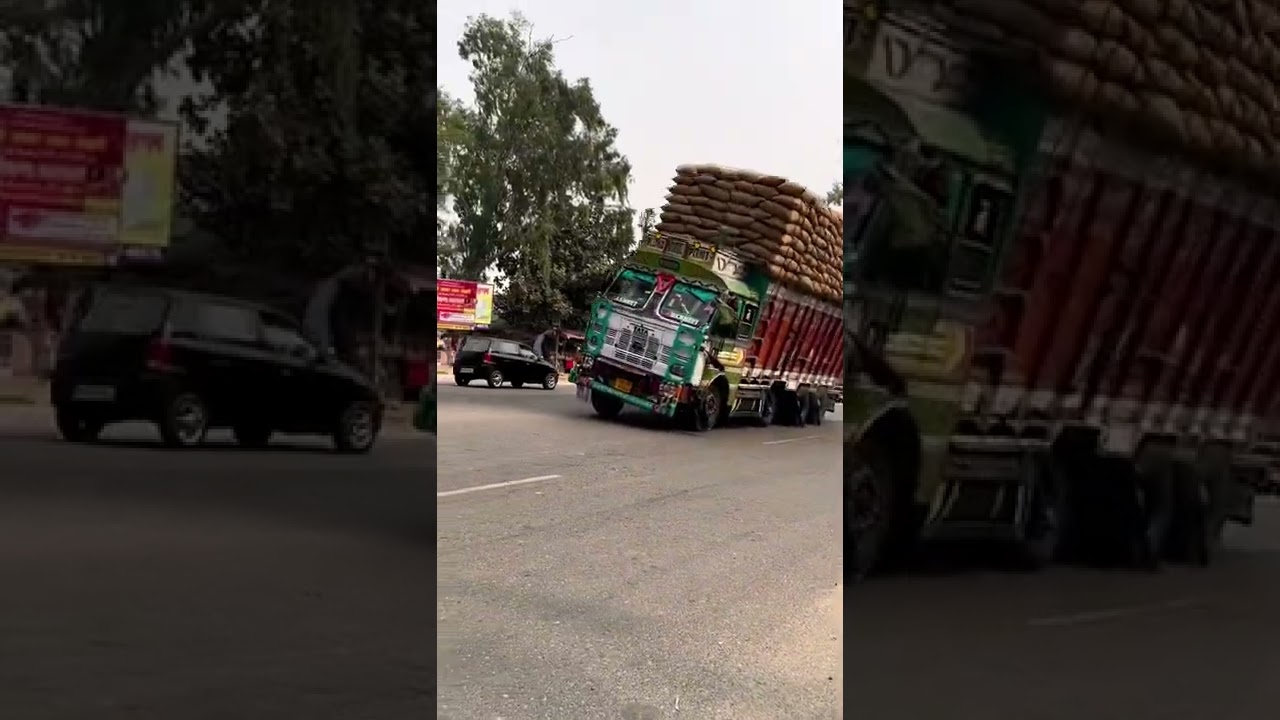 new Insta trending reel😘🦅 overload truck status 🥰💪