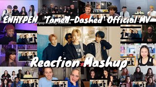 Enhypen 엔하이픈 Tamed-Dashed Official Mv Reaction Mashup