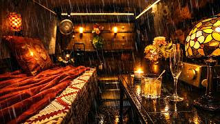 Relaxing Car Camping | An Elegant Night Surrounded by the Sound of Rain | Blissful ASMR screenshot 5