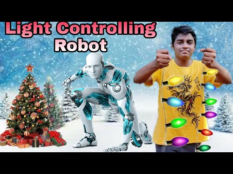 Christmas decoration light controlling robot || Christmas special || D 5 Tech || trending