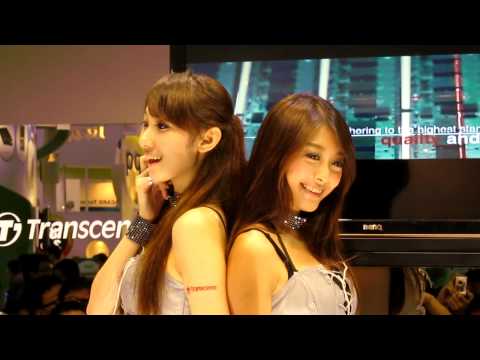 若穎和蓓蓓於南港世貿國際電腦展 2010 06 05 MOV 202 Computex