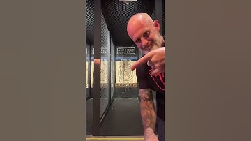 How to throw an axe, pt.10 #axethrowing #trickshots #axe  #life #howto #unconventionaltraining