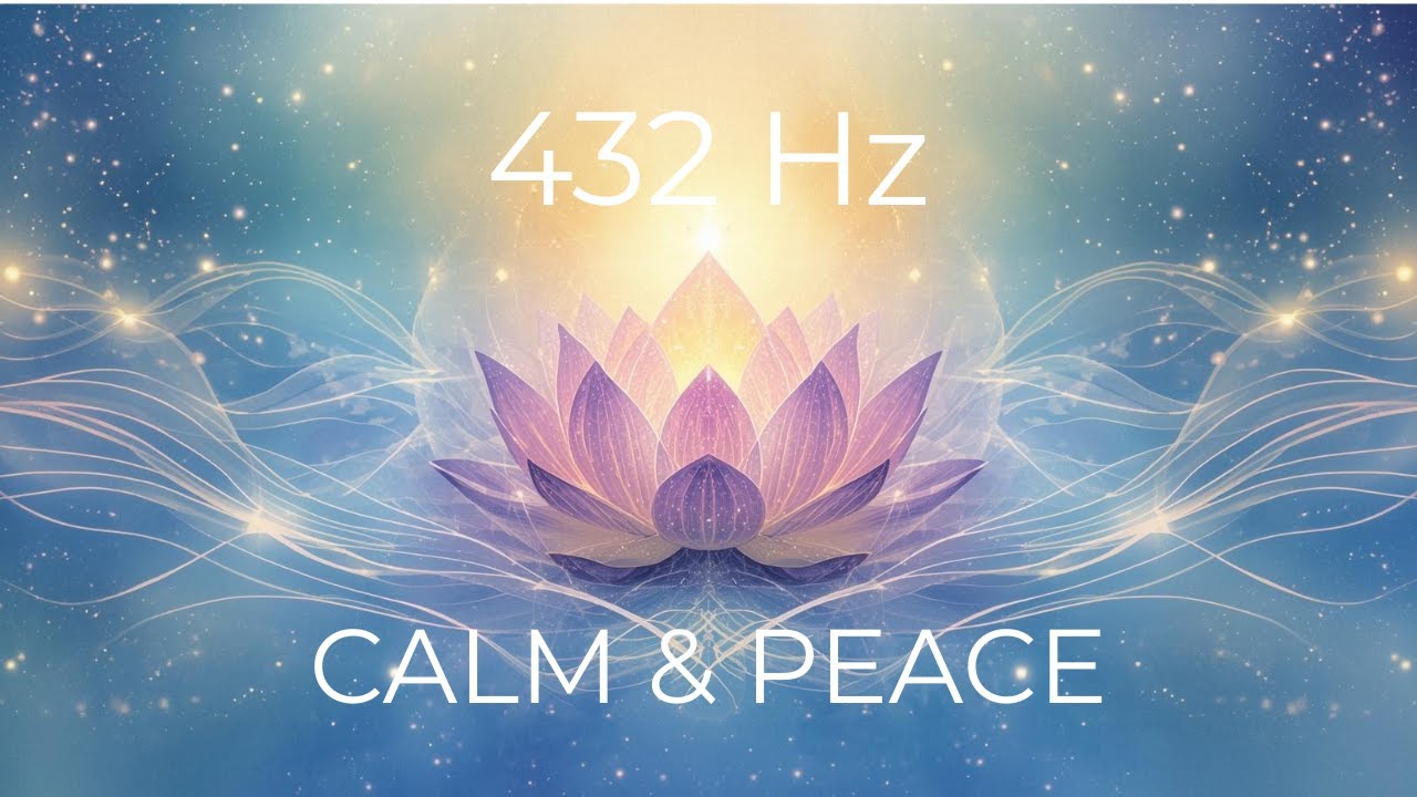 432 Hz Deep Healing Frequency 🌙 Calm Mind & Inner Peace (1H30)