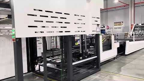 Fully Automatic Flute Laminating Machine With Pile Turner and Stacker Sold To  Vietnam.