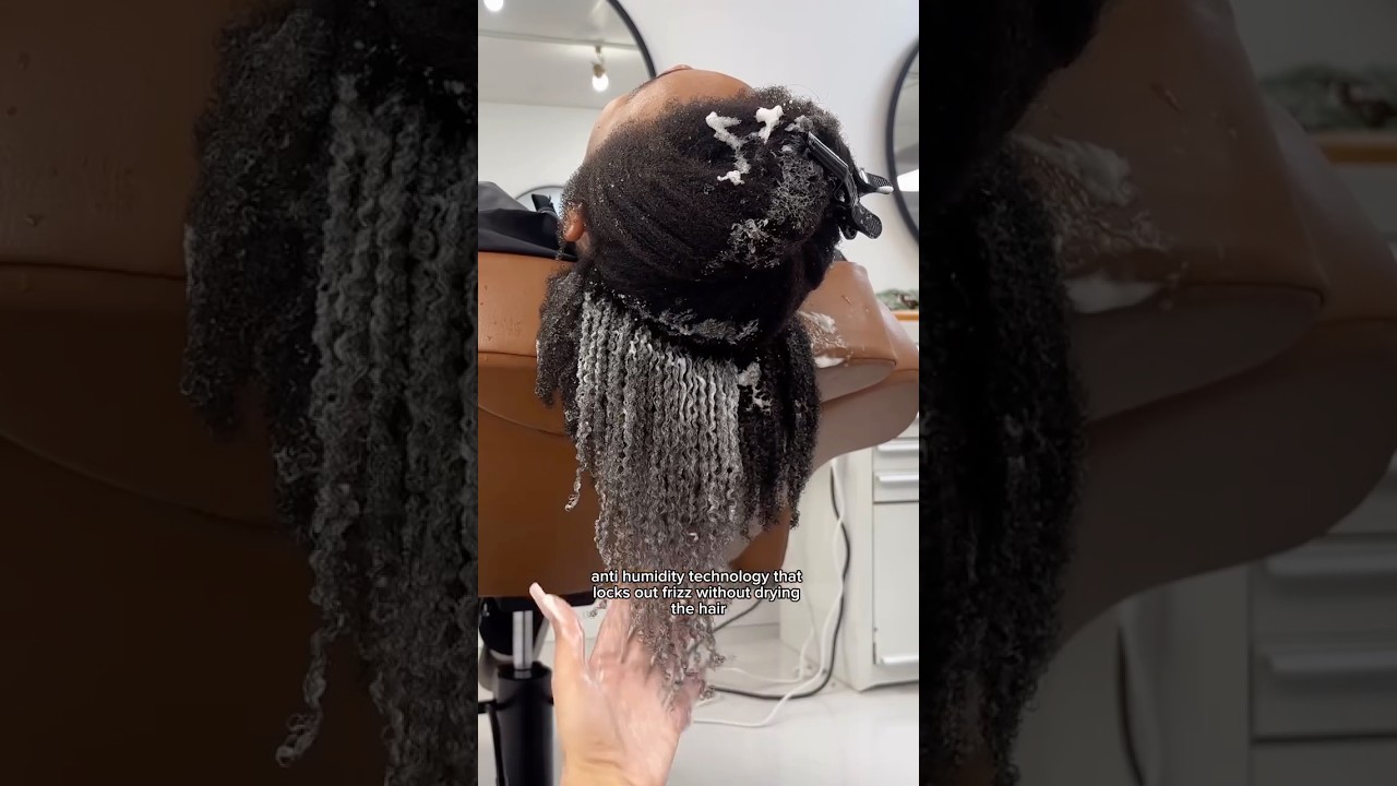 Kinky Curly Routine featuring  