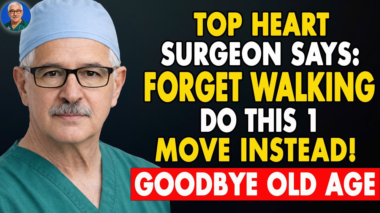 Surgeon Reveals: THIS 1 Chair Exercise Is BETTER Than WALKING After 60 | Senior Health Secrets