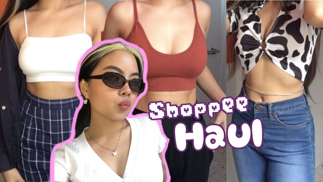SHOPEE TRY ON HAUL 2020 (tops and accessories) | DANIELLA PEREZ