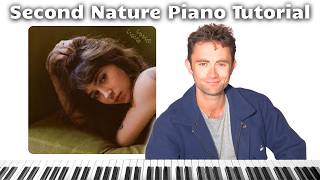How to play Second Nature by Clairo | Piano Tutorial