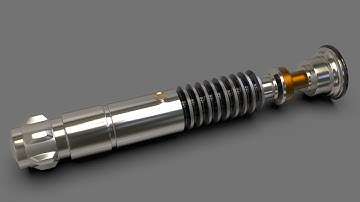 Lightsaber Blender 2.8 Modeling