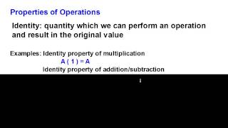 5.5 Zero and Identity Matrices N.VM.10A