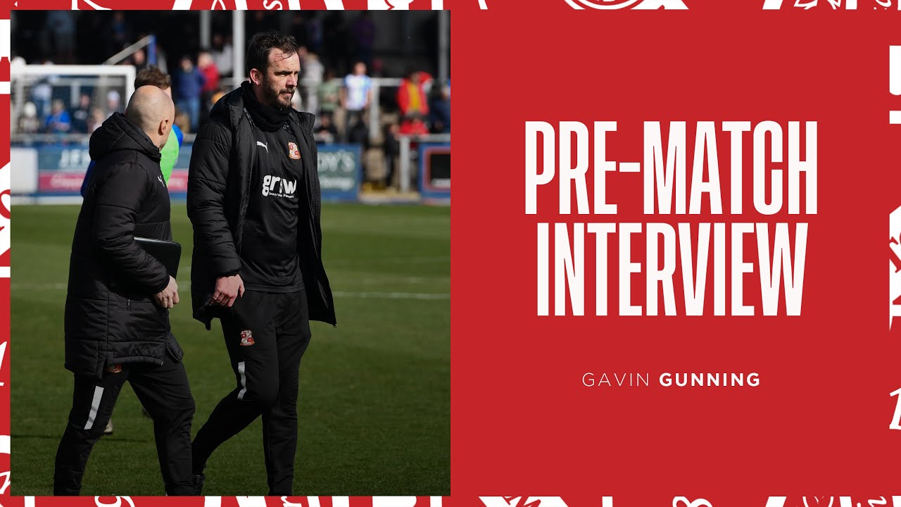 Gavin Gunning on AFC Wimbledon | Swindon Town Football Club