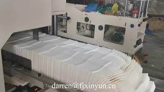 How to operate napkin tissue paper making machine