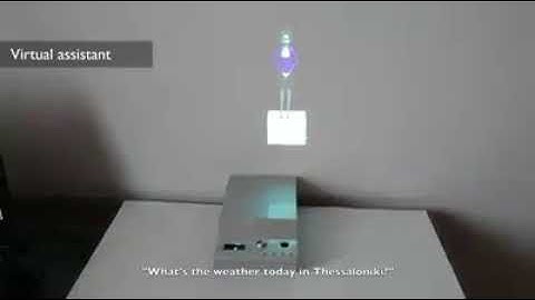 HoloLamp is the first glasses-free portable AR device