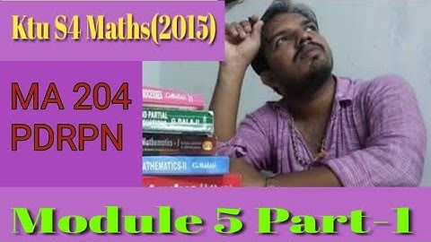 MA-204(module-5)  Part-1
