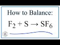 Chemical Reactions and Balancing Equations