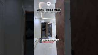 Gurgaon जैसी Luxury Feel Dwarka Sector 8 मे ✨😍 | 3 Bhk 210 Sq Yards Builder Floor #yt #realestate