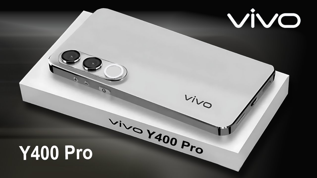 Tampilan Vivo Y400 Pro varian Freestyle White dengan layar AMOLED curved dan desain premium
