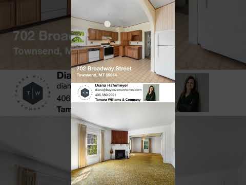702 Broadway Street, Townsend, MT home video tour