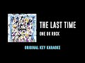 The Last Time - ONE OK ROCK | カラオケ | Eye of the Storm | Karaoke Instrumental with Lyrics