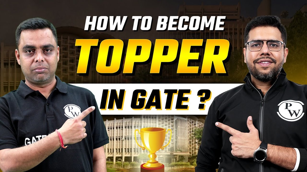 How To Topper In GATE ? GATE WALLAH YouTube