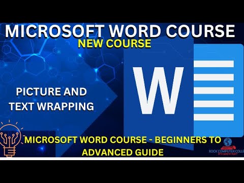 Microsoft Word : Pictures and Text wrapping  /  Master Microsoft Word Beginner to Advanced Guide